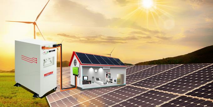 De la batería de litio de la energía solar de la rejilla, batería de 51.2V 150ah lifepo4 1