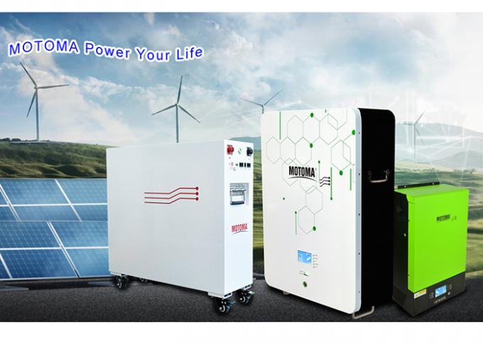 Batería de litio montada en la pared de 48V 200Ah LiFePO4 para la Sistema Solar casera 2