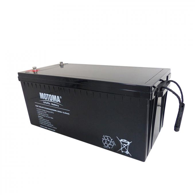 Batería solar larga de la vida de ciclo 12V 200Ah LiFePO4 con la certificación de la UL del CE 0