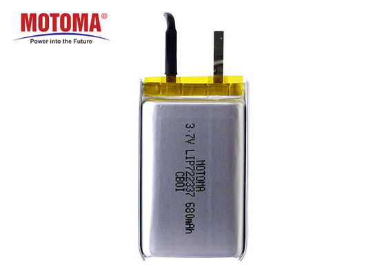 Baterías recargables de 680mah Motoma, Li Ion Battery For Heated Gloves prismático