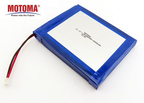 Batería de litio ultra rugosa de la tableta, batería plana 3.7V 4000mAh del polímero de litio