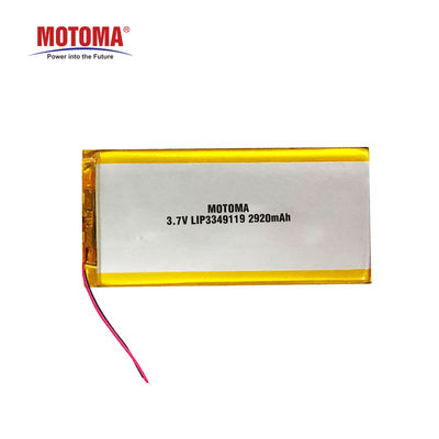 Litio Ion Rechargeable Battery 2920mah de 3,7 voltios con autodescarga baja