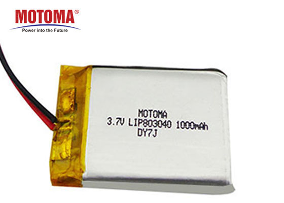 Litio recargable Ion Battery, Li Ion Battery Pack de MOTOMA 3,7 V 1000mah
