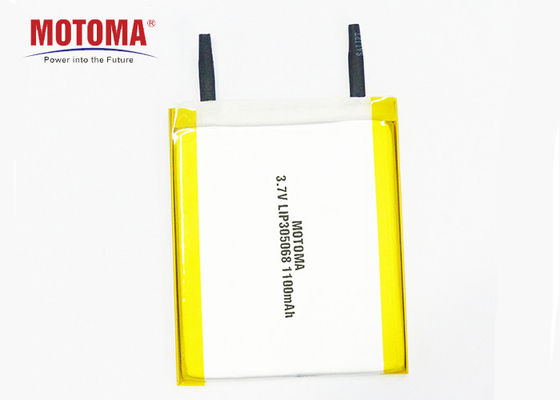 Batería de MOTOMA IOT, 3,7 certificado de la batería UN38.3 de V 1100mah Lipo