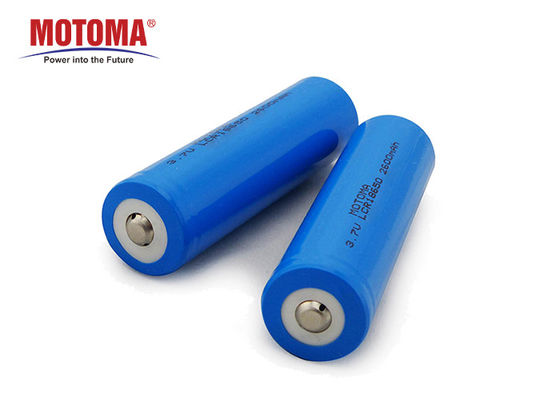 Batería cilíndrica del litio recargable, batería 2600mAh de la ión de litio 3.7v del voltaje residual 18650
