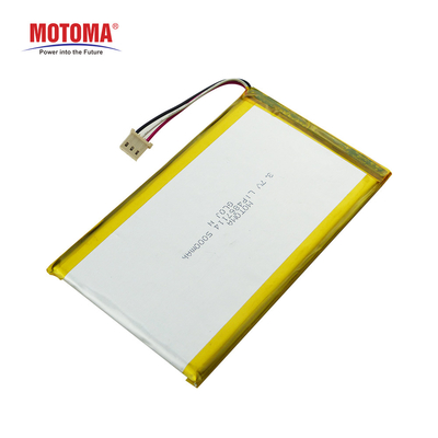 La UL certificó la batería del polímero de litio de 3.7v 5000mah para las tabletas rugosas