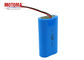 Litio cilíndrico Ion Battery Pack 3,7 V 4400mAh para las linternas de las herramientas de los juguetes