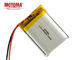 Batería rápida 3,7 V 720mah 460Wh/L de la batería de la carga con el PCM y el conector para el dispositivo de IOT