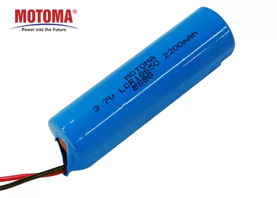 Litio cilíndrico Ion Battery de la batería 3.7V 2200mah del litio de MOTOMA LCR18650